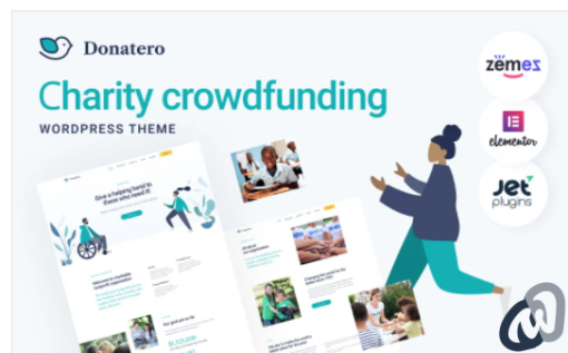 Donatero Charity Crowdfunding WordPress Theme