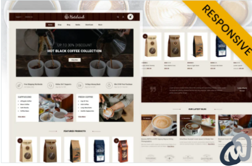 Hot Drink Coffee Store WooCommerce Theme