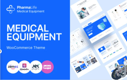 PharmaLife Pharmacy WooCommerce WordPress Responsive Theme
