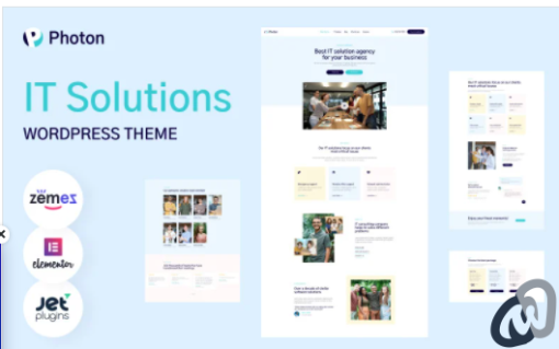 Photon IT Solutions WordPress Theme