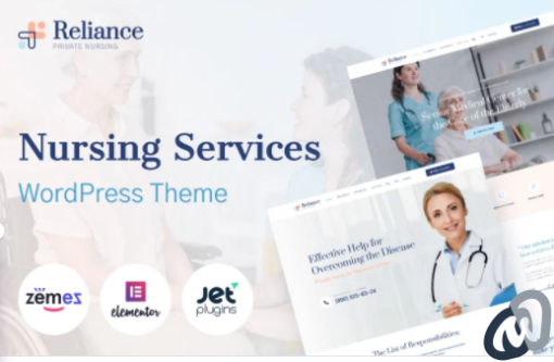 Reliance Nursing Services WordPress Theme