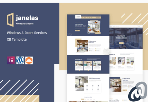 Janelas %E2%80%93 Windows Doors Services Elementor Template Kit