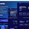 Metta Cryptocurrency Blockchain Bitcoin Elementor Template Kit