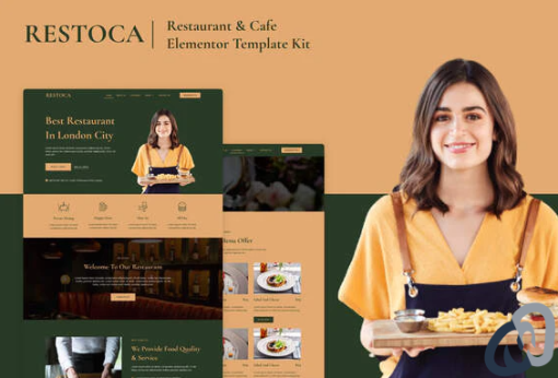 Restoca Restaurant Cafe Elementor Template Kit