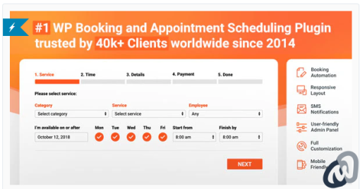 Bookly PRO %E2%80%93 Appointment Booking and Scheduling Software System