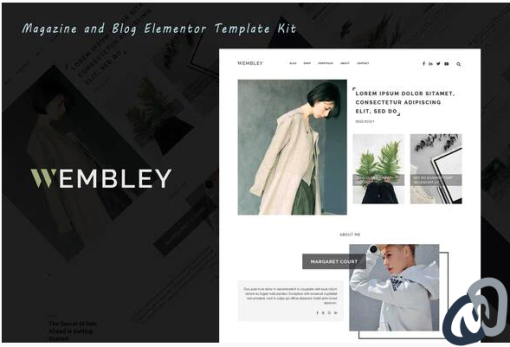 Wembley Blog Magazine Elementor Template Kit