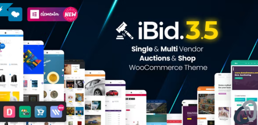 iBid %E2%80%93 Multi Vendor Auctions WooCommerce Theme