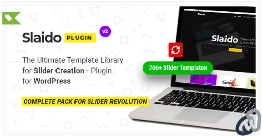 Slaido Template Pack for Slider Revolution WordPress Plugin