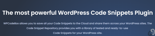 WPCodeBox %E2%80%93 Add Code Snippets to WordPress