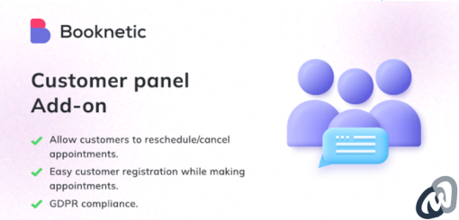 Customer Panel for Booknetic