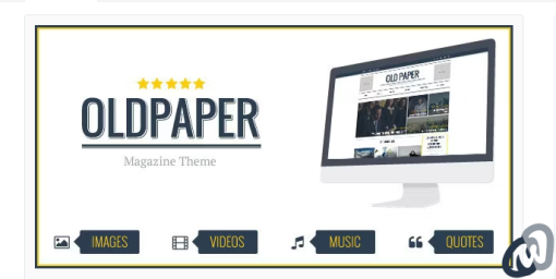 OldPaper Ultimate Magazine Blog Theme