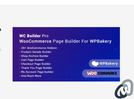 WC Builder WordPress Plugin with original license key Activation for lifetime