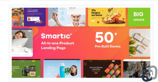 Smartic E28093 Product Landing Page WooCommerce Theme