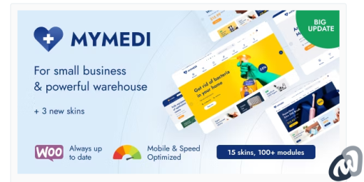 MyMedi E28093 Responsive WooCommerce WordPress Theme