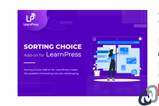 LearnPress Sorting Choice Add on