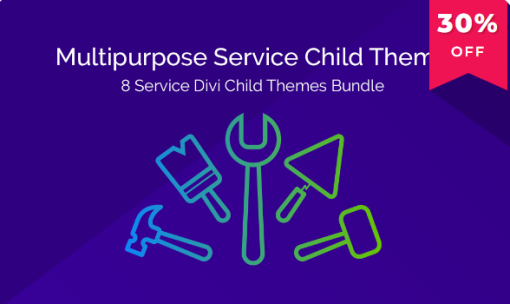 WP Zone E28093 Divi Multipurpose Service Child Theme