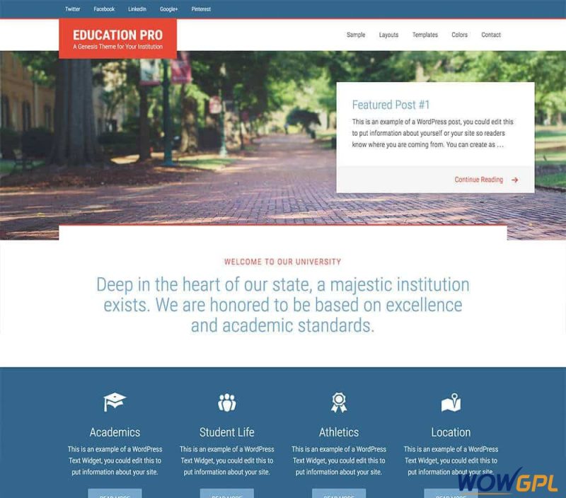 screenshot education pro