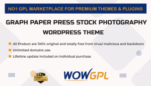 Graph Paper Press Stock Photography WordPress Theme