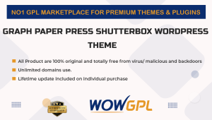 Graph Paper Press Shutterbox WordPress Theme