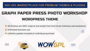 Graph Paper Press Photo Workshop WordPress Theme