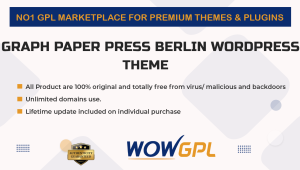 Graph Paper Press Berlin WordPress Theme