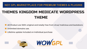 Themes Kingdom Medicate WordPress Theme