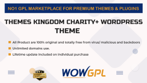 Themes Kingdom Charity+ WordPress Theme