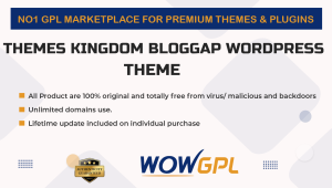 Themes Kingdom Bloggap WordPress Theme