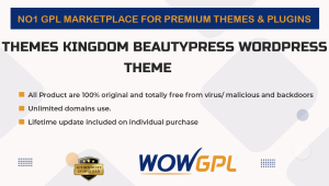 Themes Kingdom BeautyPress WordPress Theme