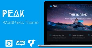 peak wordpress theme visualmodo