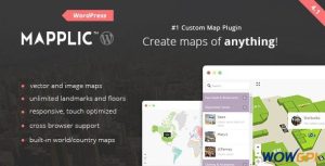 Mapplic Custom Interactive Map WordPress Plugin