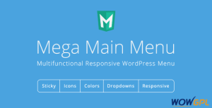 Mega Main Menu WordPress Menu Plugin