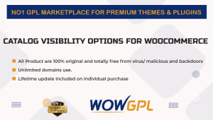 Catalog Visibility Options for WooCommerce