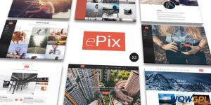 ePix Fullscreen Photography WordPress Theme