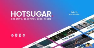 HotSugar v1.0.2 Responsive WordPress Blog Theme