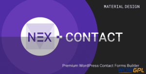 nex contact ultimate wordpress form builder cover