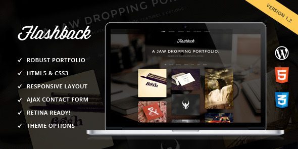 Flashback - A Jaw Dropping Portfolio WP Theme 1.3 1 01 preview. large preview 9