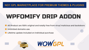 WPfomify Drip Addon