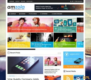 FameThemes Amzola WordPress Theme