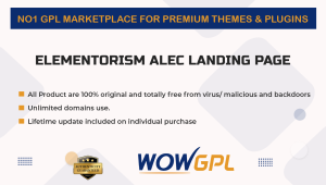 Elementorism Alec Landing Page 1.0.0