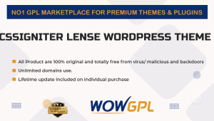 CSSIgniter Lense WordPress Theme