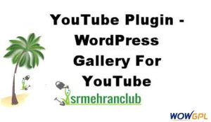YouTube Plugin – WordPress Gallery For YouTube