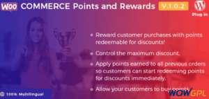 WooCommerce Points and Rewards WordPress Plugin