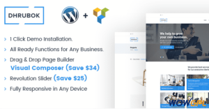 Dhrubok Responsive Business WordPress Theme