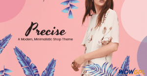 Precise A Modern Minimalistic Shop Theme