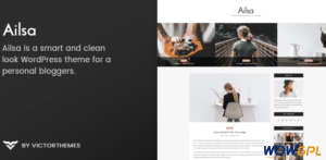 Ailsa Personal Blog WordPress Theme