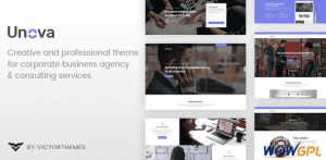Unova Consulting Business WordPress Theme