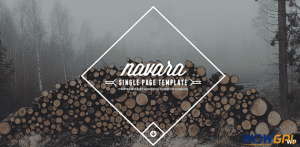 Navara WordPress Single Page Theme