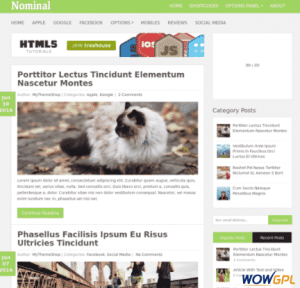 MyThemeShop Nominal WordPress Theme