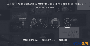 Talos Creative Multipurpose WordPress Theme